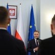Prezydent Karol Nawrocki podczas uroczystości w Pałacu Prezydenckim