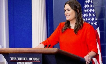 Rzeczniczka Białego Domu: Kara dla CNN za "złe zachowanie"