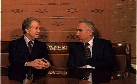 Jimmy Carter i Edward Gierek. Fot. White House Staff Photographers