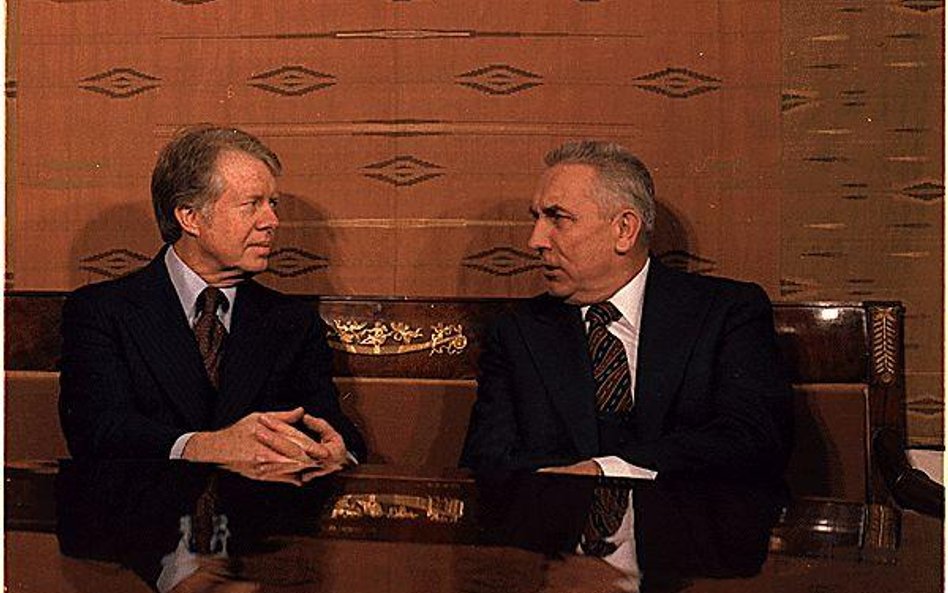 Jimmy Carter i Edward Gierek. Fot. White House Staff Photographers