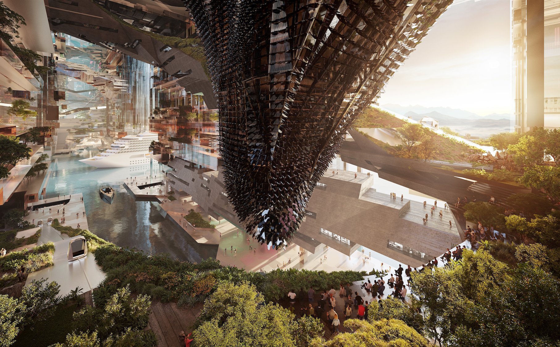 The destiny  of the city of the future in the desert hangs in the balance. What’s next for the The Line project?