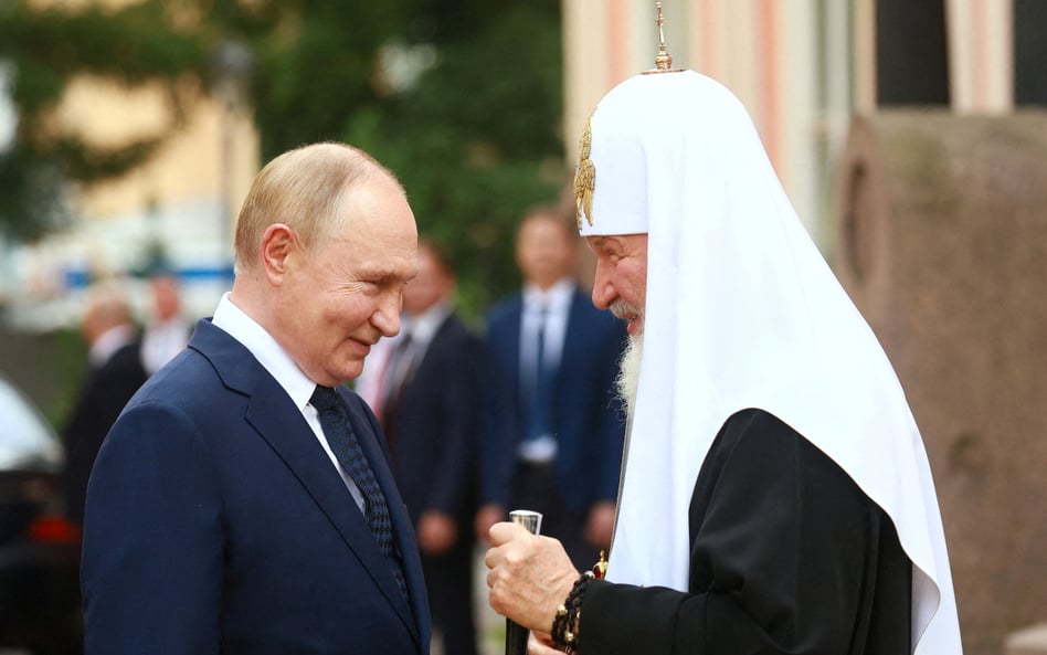 Głowa rosyjskiego Kościoła Prawosławnego, patriarcha Cyryl, w bazie danych Federalnej Służby Podatko