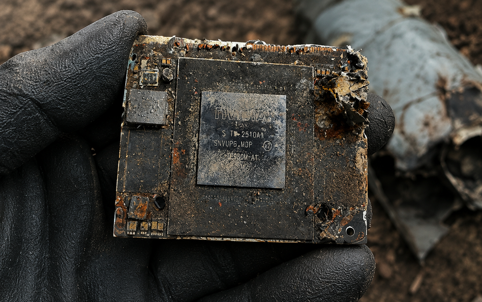 Ukraiński wywiad poinformował o odnalezieniu modułu NVIDIA Jetson Orin NX we wraku rosyjskiego pocis