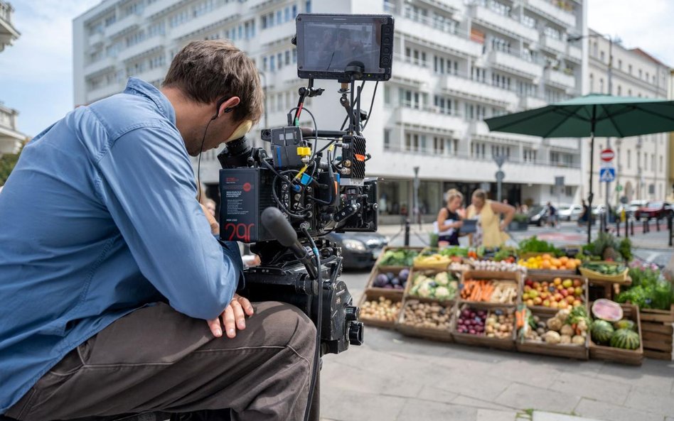 W pierwszej połowie roku tylko w Śródmieściu można było naliczyć prawie 200 dni pracy filmowców