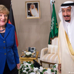 Kanclerz Niemiec i król Arabii Saudyjskiej na szczycie G20 w Turcji w 2015 roku