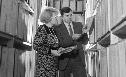 Archiwum byłego KGB w syberyjskim Tomsku, 1991 rok