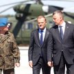 Premier Donald Tusk i szef MON Tomasz Siemoniak