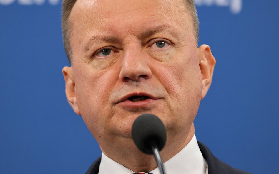 Przewodniczący klubu PiS Mariusz Błaszczak