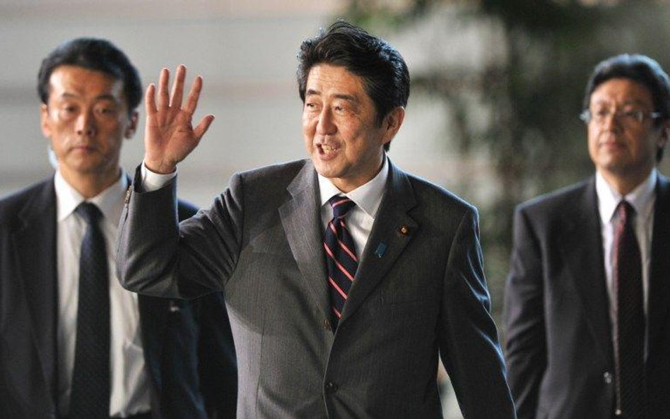 Shinzo Abe został nowym premierem Japonii