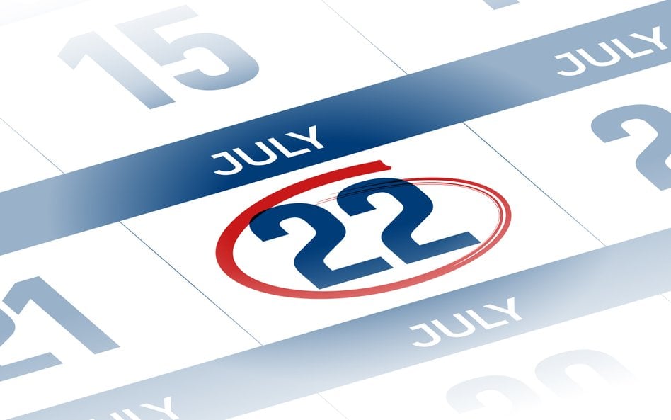 Wydarzy się dziś. Kalendarium wydarzeń na rynkach w dniu 22.07.2025