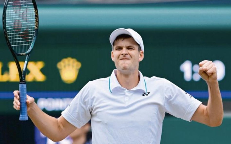 Hubert Hurkacz na korcie centralnym zmierzy się w piątek o 14.30 polskiego czasu z Matteo Berrettini