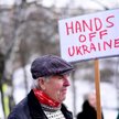 Sztokholm. Protest przeciwko polityce Rosji wobec Ukrainy, 23 lutego