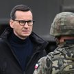 Premier Mateusz Morawiecki na ćwiczeniu NIEDŹWIEDŹ-22