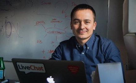 Kapitalizacja LiveChatu, którego prezesem jest Mariusz Ciepły, sięga 1,8 mld zł.