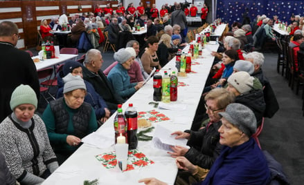 Co szczególnie poruszy Polaków w tegoroczne święta Bożego Narodzenia? Na zdjęciu: wigilia zorganizow