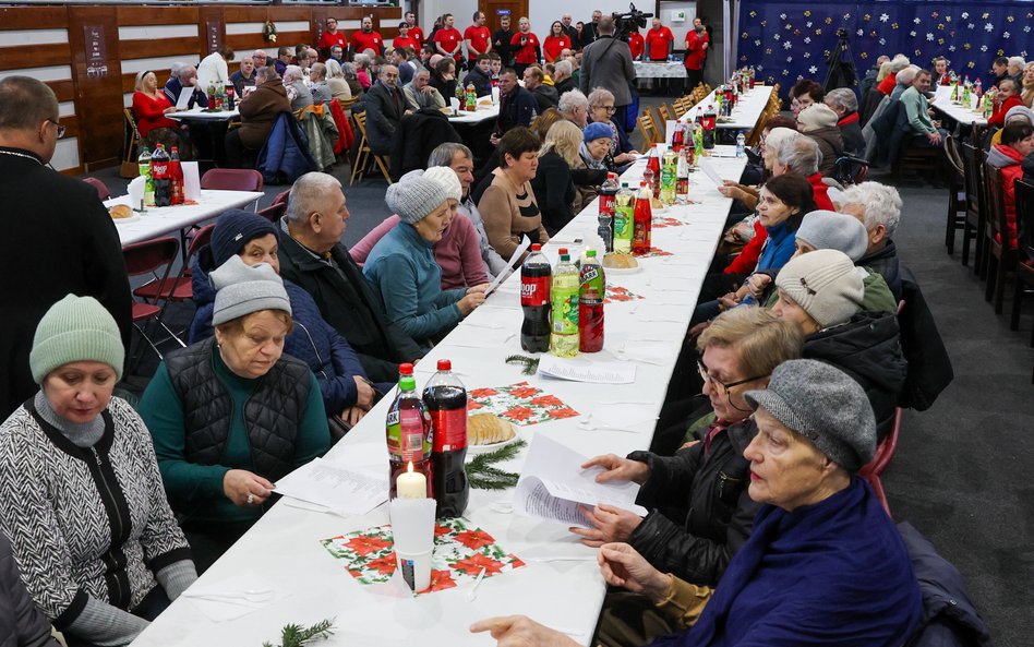 Co szczególnie poruszy Polaków w tegoroczne święta Bożego Narodzenia? Na zdjęciu: wigilia zorganizow