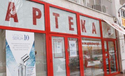 Coraz mniejsze obroty aptek