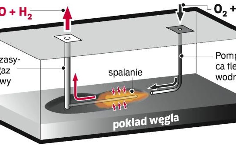 Polscy naukowcy chcą, żeby węgiel palił się jeszcze pod ziemią