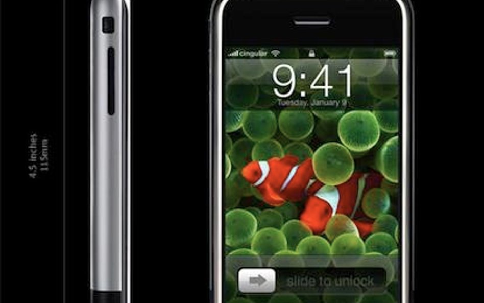 iPhone łączy funkcje telefonu komórkowego, odtwarzacza mp3 i komunikatora