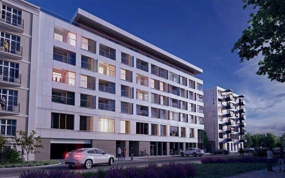 Warszawski apartamentowiec Solec Residence. Ceny mkw. mieszkań w ciągu roku wzrosły o ok. 2 tys. zł.