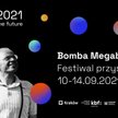 Plakat reklamujący Festiwal przyszłości w Krakowie