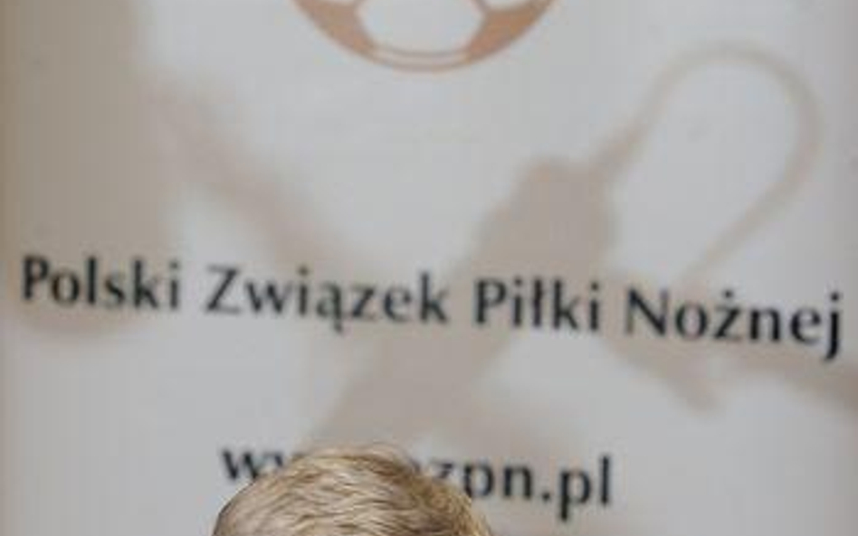 Prezes PZPN Michał Listkiewicz