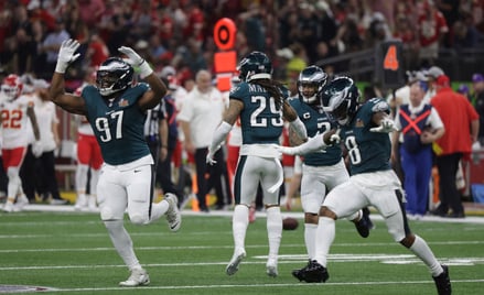 Super Bowl. Pojedynek Philadelphia Eagles z Kansas City Chiefs wygrał zespół z Filadelfii