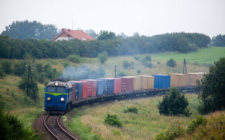 Nad Wisłą ciągle najwięcej kontenerów transportuje koleją grupa PKP Cargo. Konkurencja jest jednak c