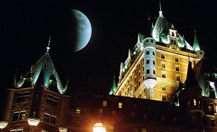 Zamek Frontenac w mieście Quebec