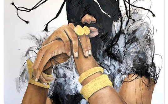 "Obraz Khari Turner, Egyptians remind us you can not take your riches when you die, so what do we wa