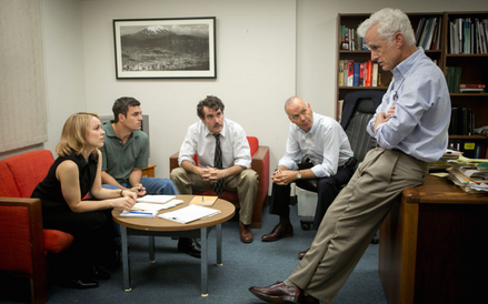 Nominacja w kategorii najlepszy scenariusz oryginalny: Tom McCarthy, Josh Singer/Spotlight
