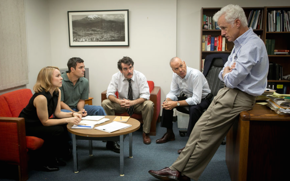 Nominacja w kategorii najlepszy scenariusz oryginalny: Tom McCarthy, Josh Singer/Spotlight