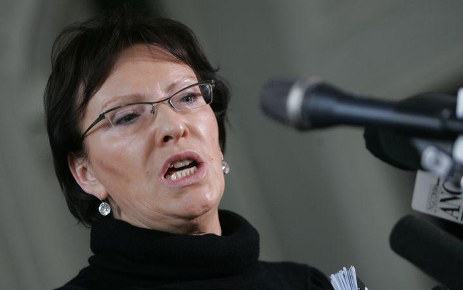 minister zdrowia Ewa Kopacz