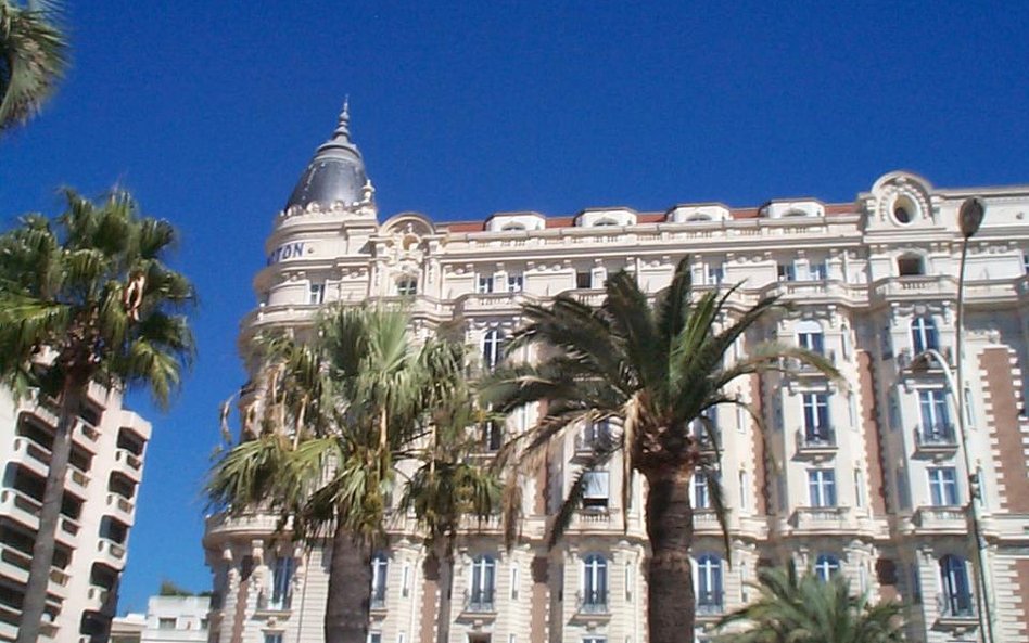 Hotel Carlton w Cannes