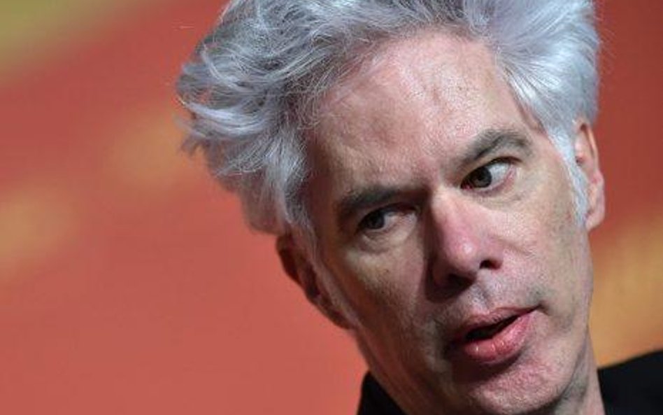 Jim Jarmusch na konferencji prasowej w Cannes po pokazie „Patersona”