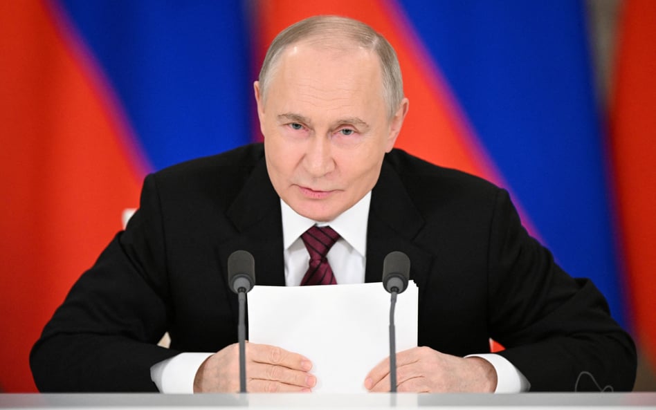 Władimir Putin wygłosił w nocy oświadczenie dla mediów