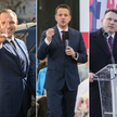 Karol Nawrocki, Rafał Trzaskowski i Sławomir Mentzen
