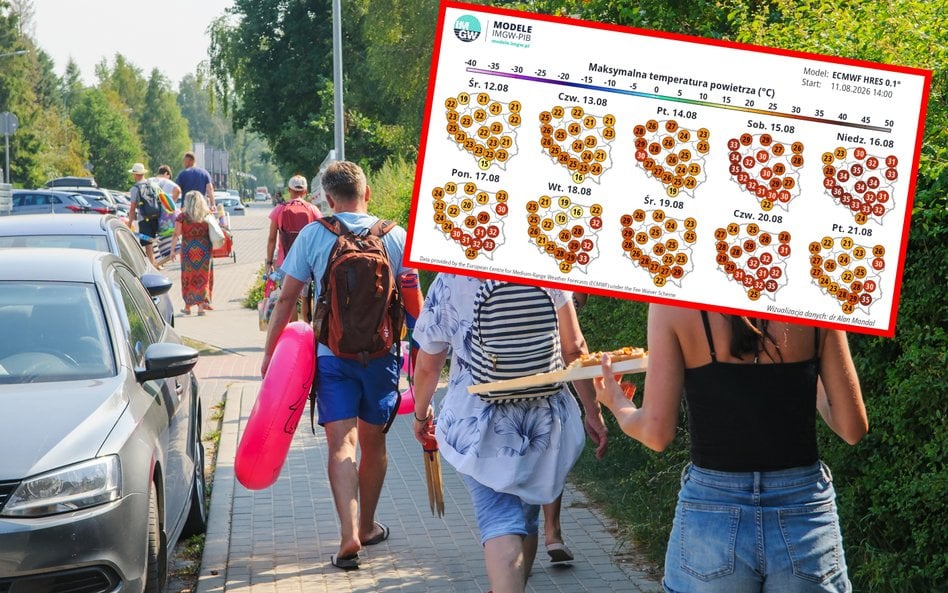 Długi weekend ma być upalny, ale w jednym regionie IMGW prognozuje deszcz i burze