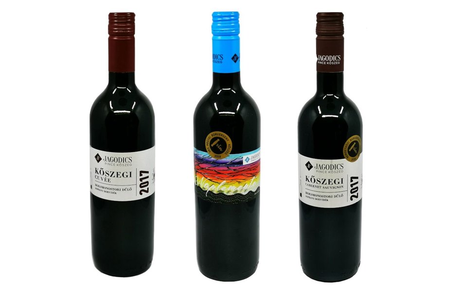 Jagodics Kőszegi Cuvee 2017 44 zł Jagodics Kőszegi Cabernet Sauvignon 2017 56 zł Jagodics Blauburger