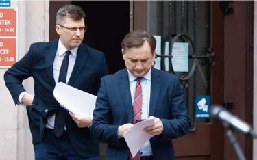 Niewykluczone, że kandydatem PiS na rzecznika będzie Marcin Warchoł (z lewej), bliski współpracownik