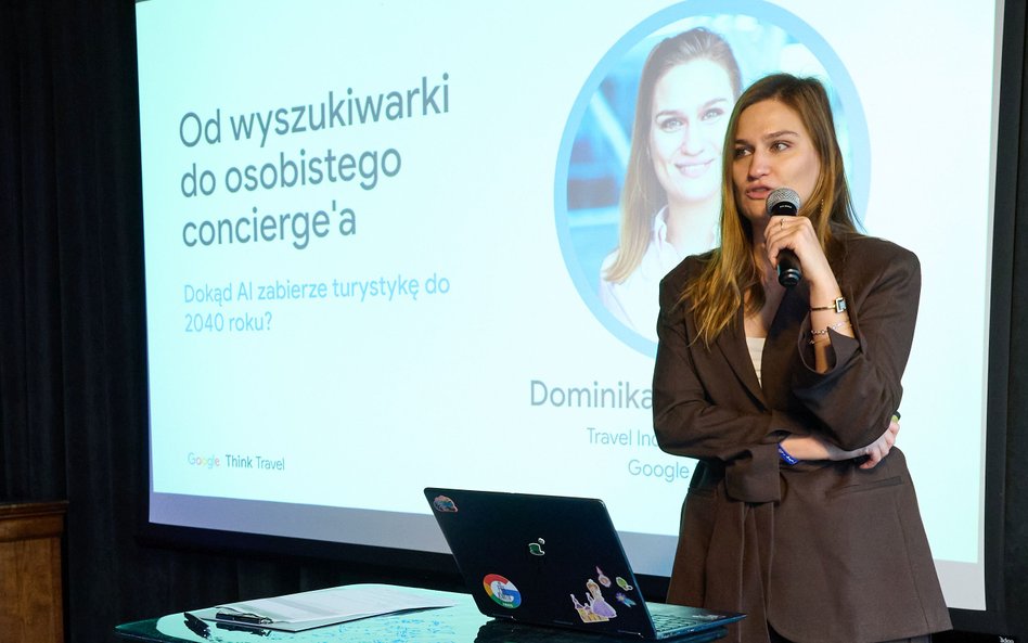 Dominika Harasimowicz, ekspertka z polskiej centrali Google'a podzieliła się z uczestnikami konferen