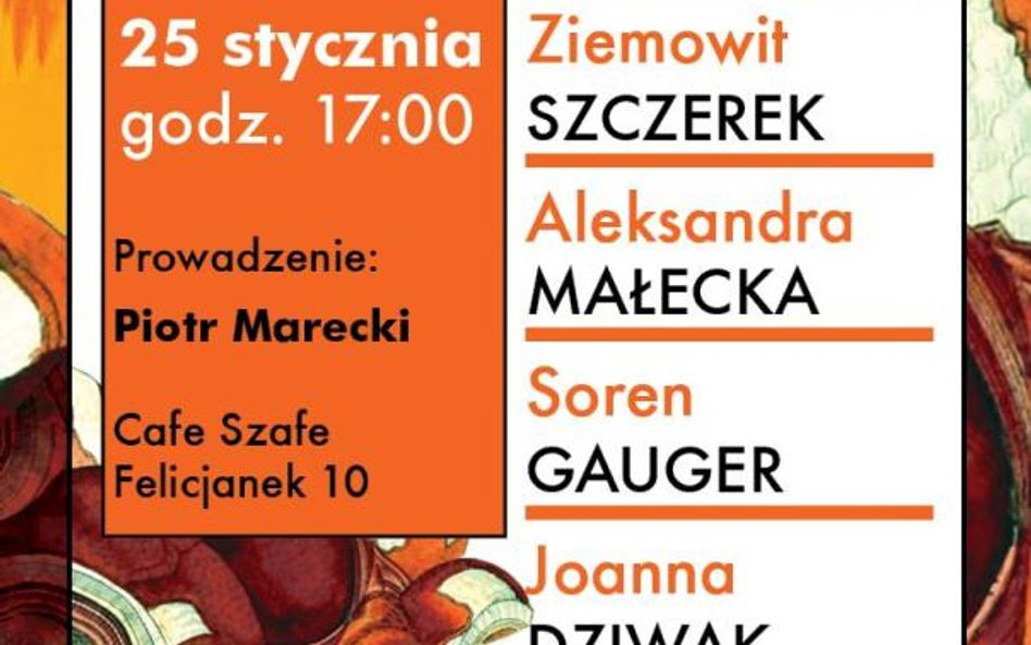 „Miasto literatury" zaprasza na spotkania z pisarzami