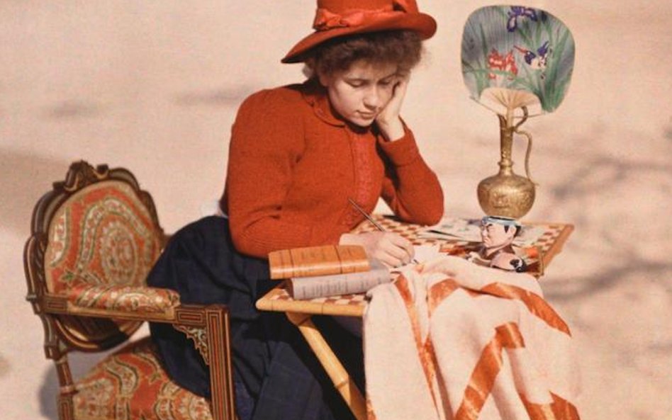 Susanne, córka Louis Lumi?re, 1910.