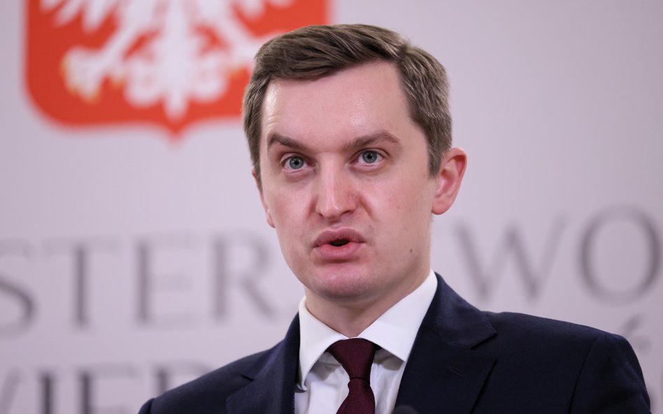 Wiceminister sprawiedliwości Sebastian Kaleta