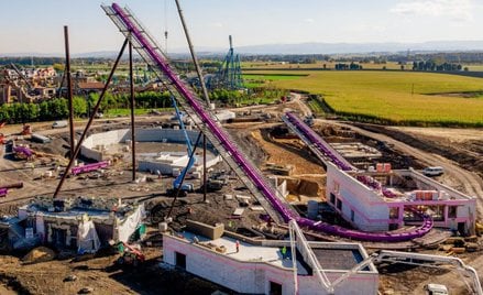 W Energylandii trwa budowa nowego rollercoastera