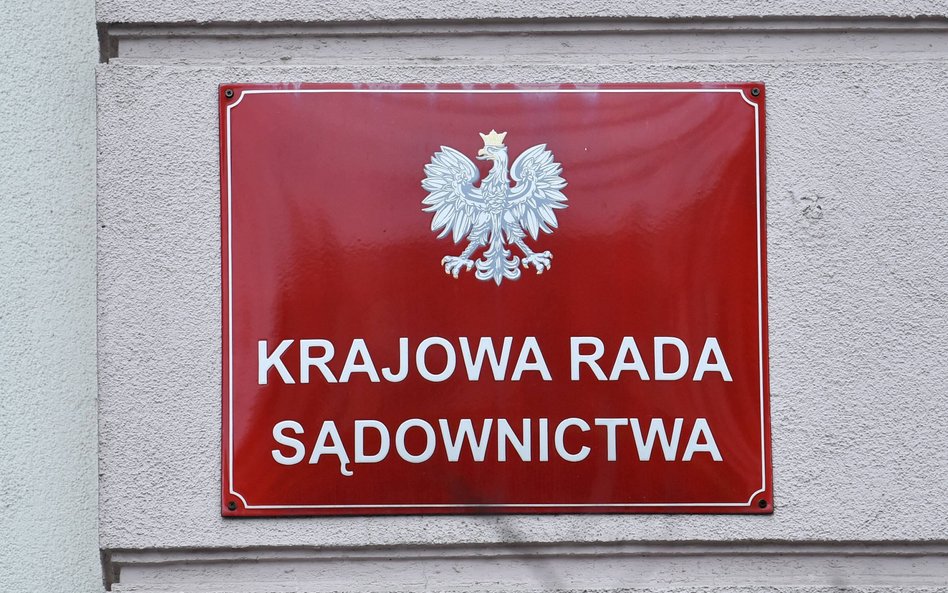 Krajowa Rada Sądownictwa przy ulicy Rakowieckiej 30 w Warszawie