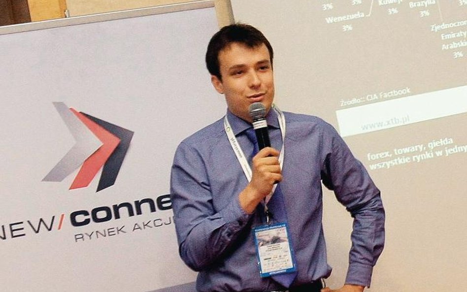 Paweł Kordala, Analityk Rynków Surowcowych X-Trade Brokers Dom Maklerski S.A