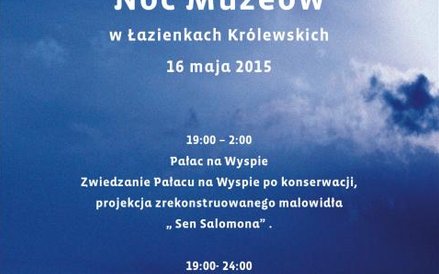 Noc Muzeów - plakat 2015