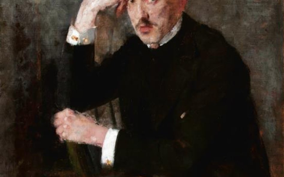 Portret Józefa Czajkowskiego 1894, olej na tekturze
