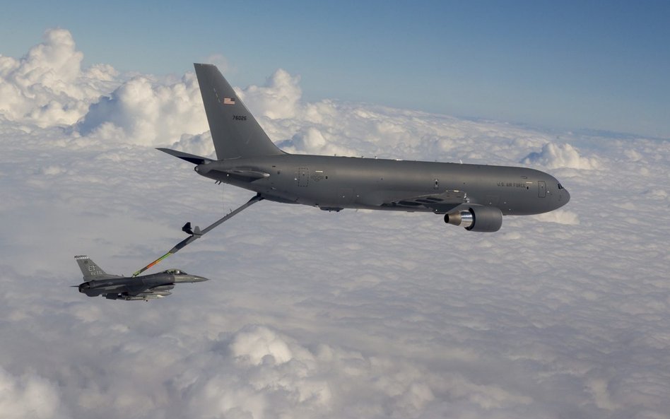 Samolot tankowania powietrznego Boeing KC-46A Pegasus. Fot./USAF/Tech. Sgt. John Raven.